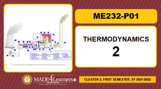 ME232: THERMODYNAMICS 2