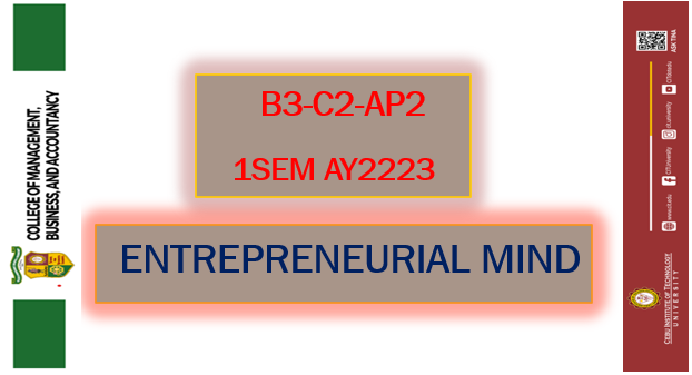 The Entrepreneurial Mind - B3C2				