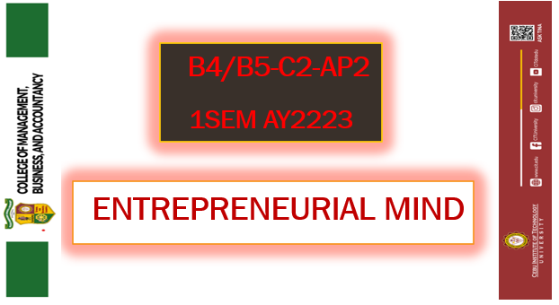 The Entrepreneurial Mind -B4B5C2				