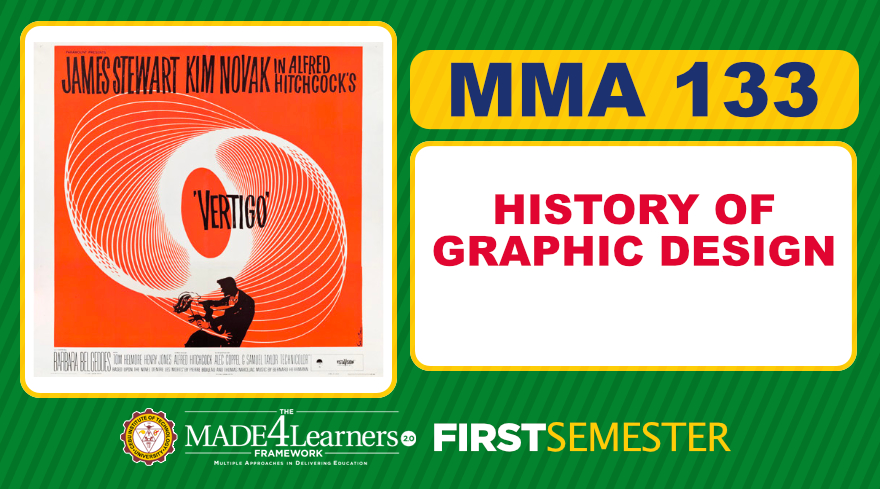 MMA133 History of Graphic Design (D2-C2-AP2-1ST-2223)