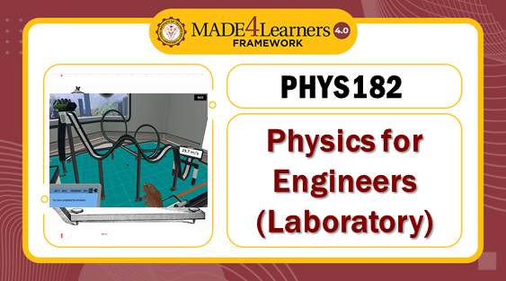 PHYS182 Physics for Engineers - Laboratory (PO1-C2-AP2)