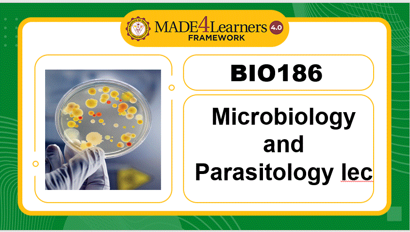 BIO 136 Microbiology and Parasitology lec (I1/J1-AP5))