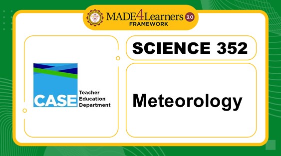 SCIENCE 352 Meteorology J1