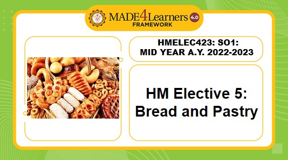 Bread and Pastry-(Midyear): Bread and Pastry