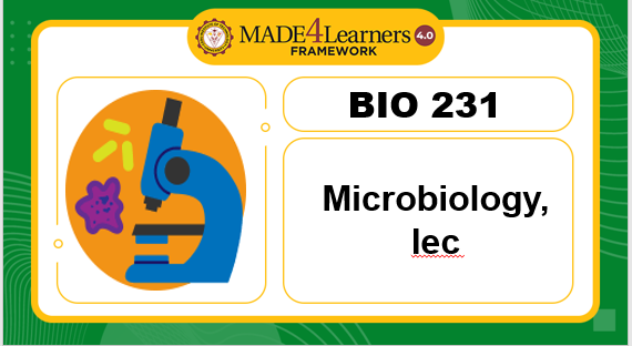 BIO231-Microbiology lecture(E3-AP4)