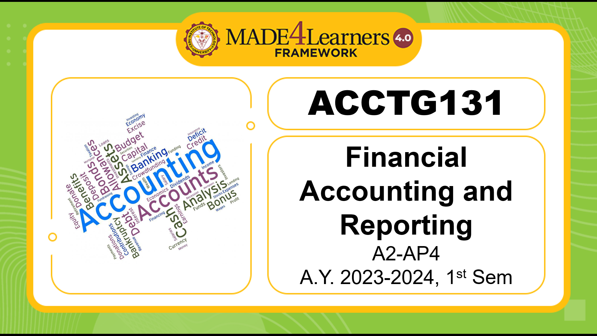 AY23-24 1stSem ACCTG131 A2-AP4 Financial Accounting and Reporting