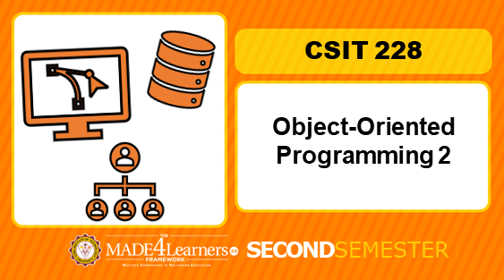CSIT228 Object-Oriented Programming 2
