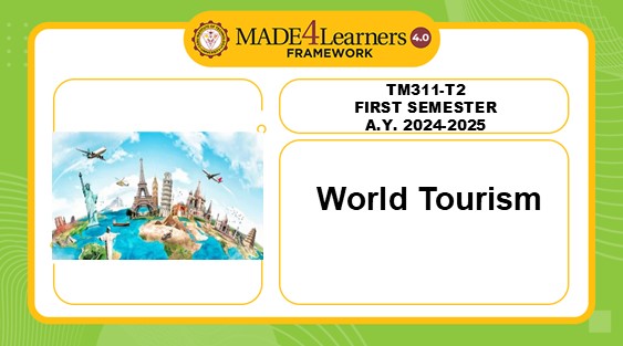 TM311-T2: World Tourism