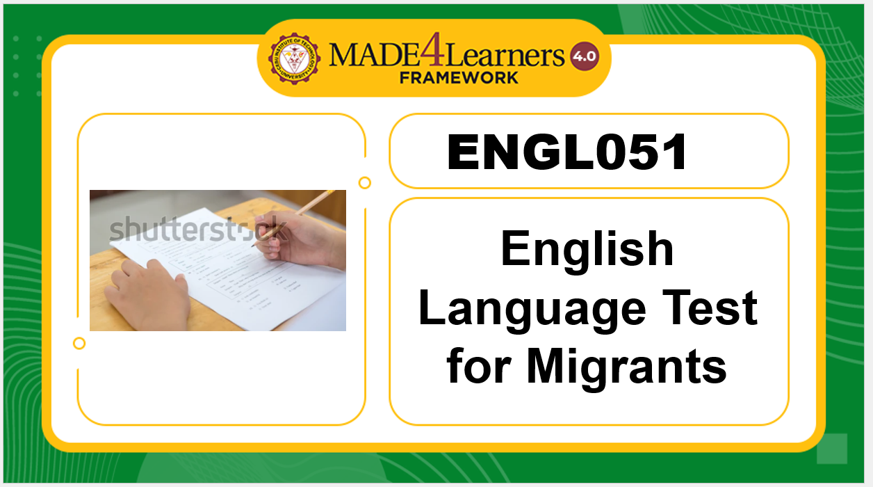 ENGL051 English Language Tests for Migrants (N2)