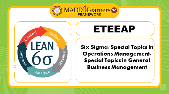 INSPHERO: Six Sigma/ Special Topics in Operations Management/ Special Topics in General Business Management AY 2024-2025