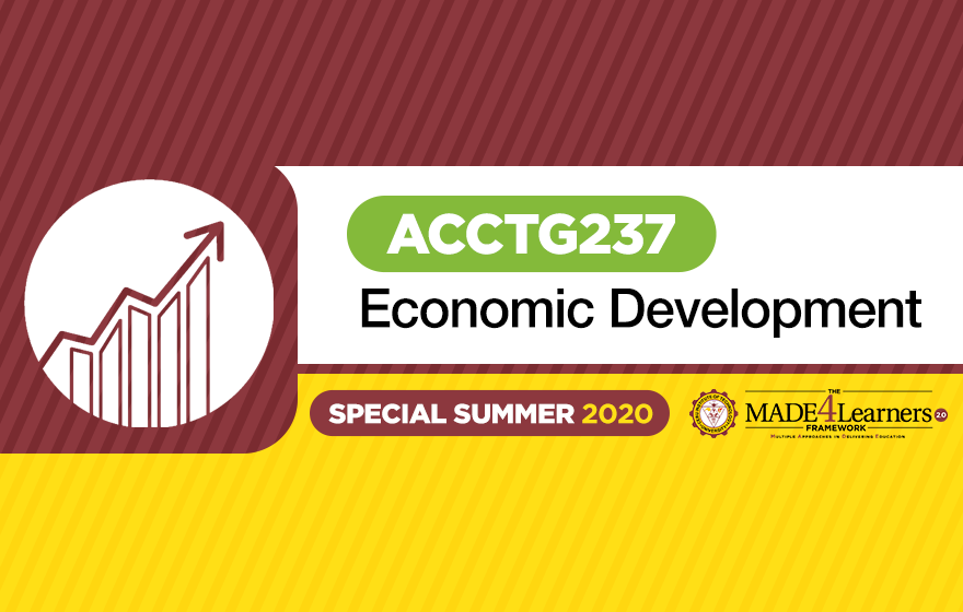 ACCTG237 Economic Development (A01-AP2)
