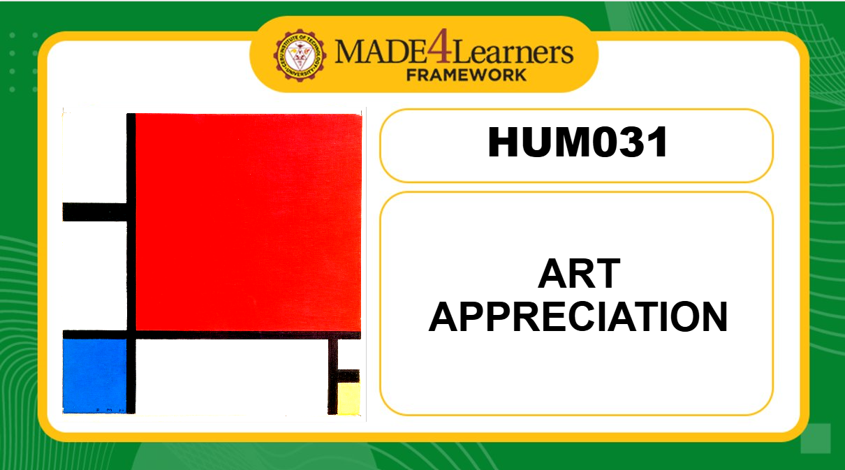 HUM031 Art Appreciation (R1/R3-1ST-2526)