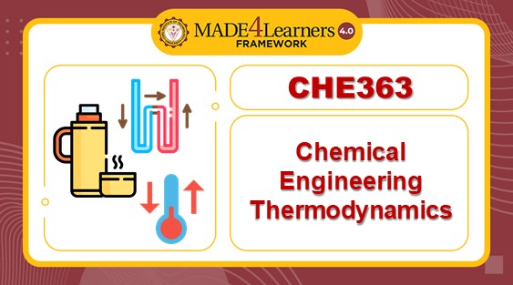 CHE363 V1 CHE Thermodynamics