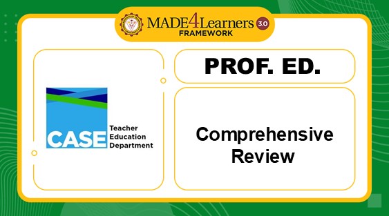 PROF ED COMPREHENSIVE REVIEW SY25-26