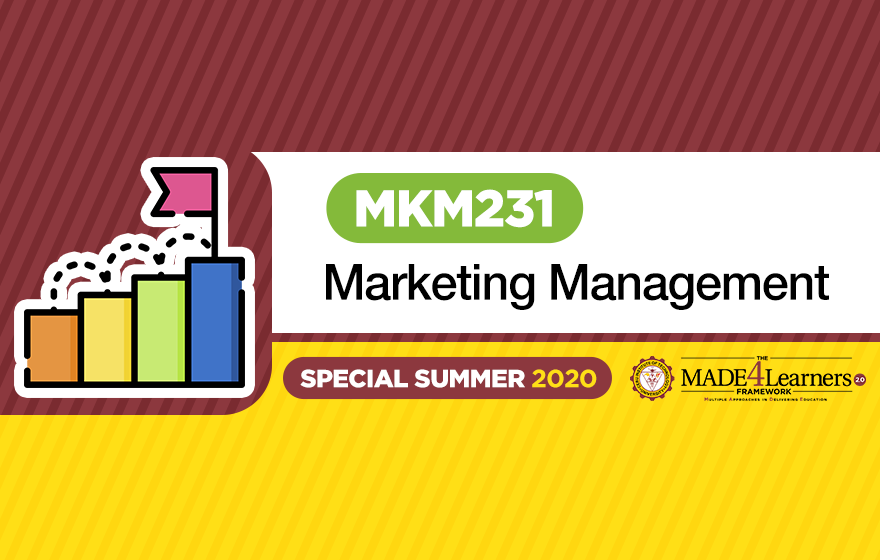 MKM231 Marketing Management (B01-AP2)