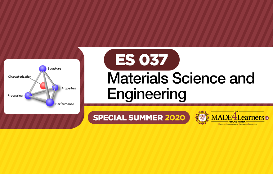 ES037 V01-AP2 MATERIALS SCIENCE AND ENGG SPS