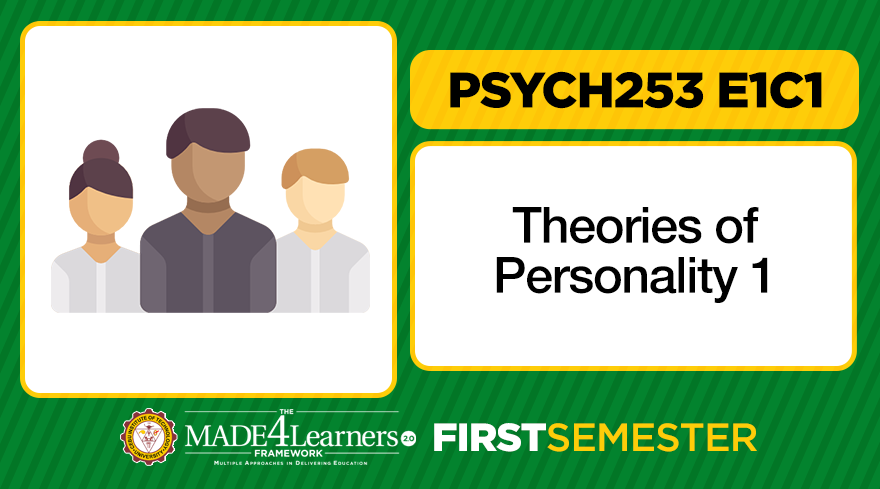 Psych253 Theories of Personality 1 E1C1