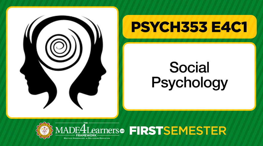 Psych353 Social Psychology E4C1
