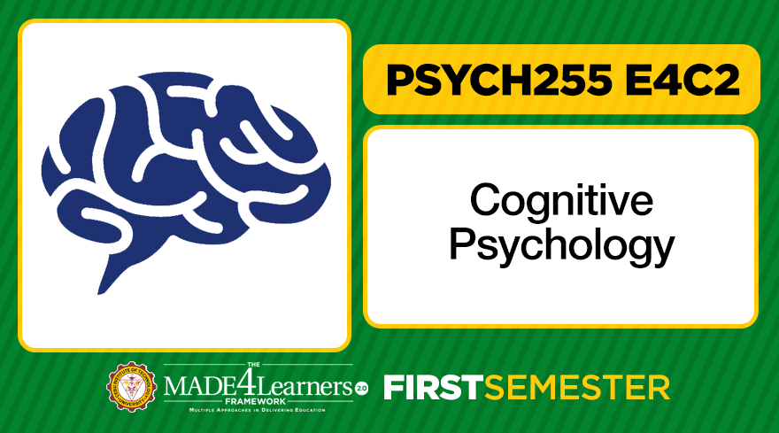 Psych255 Cognitive Psychology E4C2