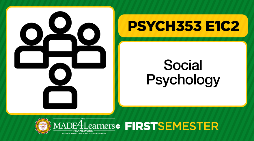 Psych353 Social Psychology E1C2