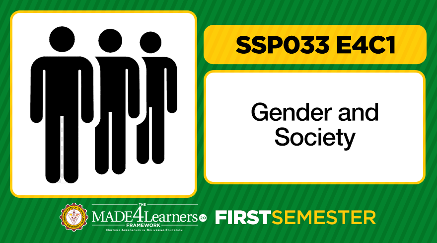 SSP033 Gender and Society (E4-C1)