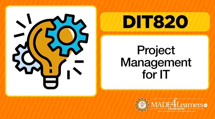 DIT820	Project Management for IT