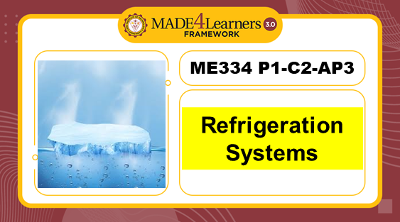 ME334-P1-C2: Refrigeration Systems