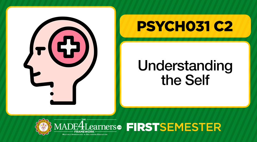 PSYCH031 Understanding the Self (E4.G4/P5) C2