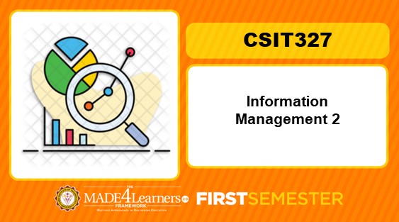 CSIT327 Information Management 2