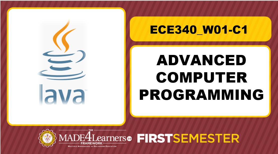 ECE 340-Advanced Computer Programming