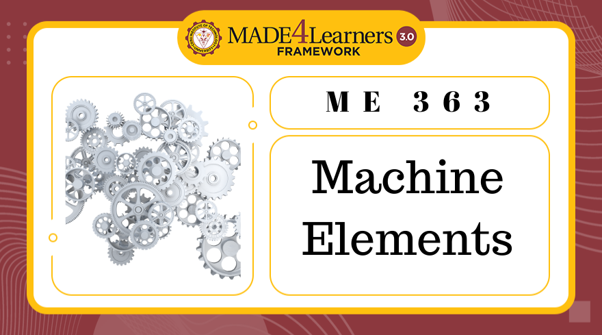 Machine Elements LEC/LAB