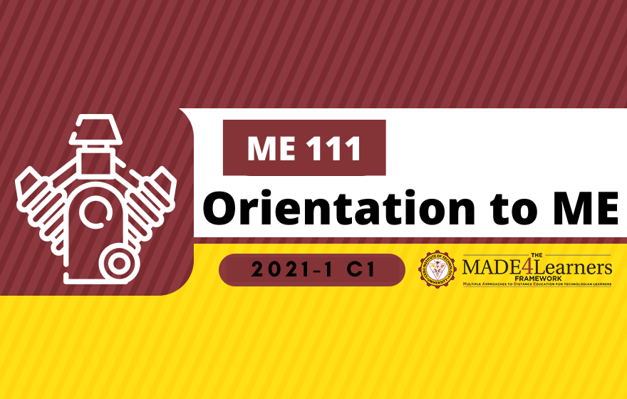 ME 111 Orientation to ME -Bering,SM