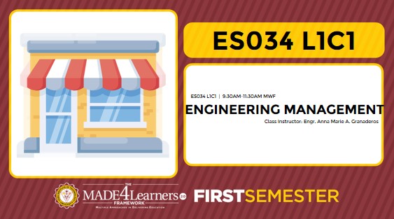 ES034 (MGT) Engineering Management