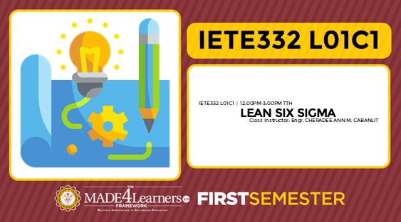 IETE332 (LSS) Lean Six Sigma